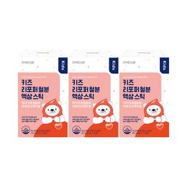 Seokjin Kim Lab Kids Repopper Iron Liquid Stick 3 Boxes (90 Days Supply) / 김석진랩 키즈 리포퍼 철분 액상 스틱 3박스 (90일분)