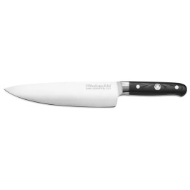 KitchenAid KKFTR8CHWM Professional Series 8" Chef Knife, Ebony Black
