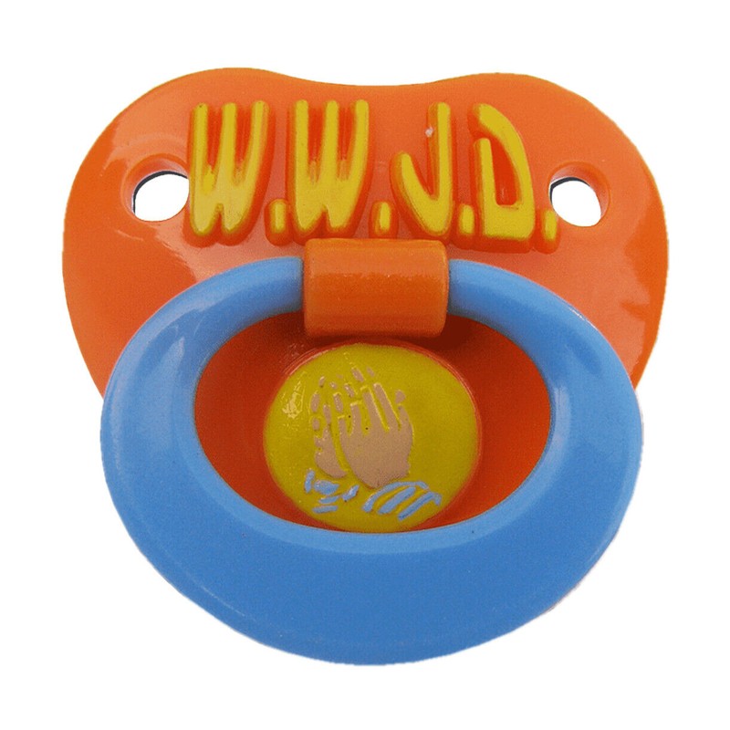 Billy Bob Products 3 Pack Funny Baby Toddler Orthodontic Pacifiers