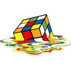 Funky Gifts Melting Coloured Cube Vinyl Sticker