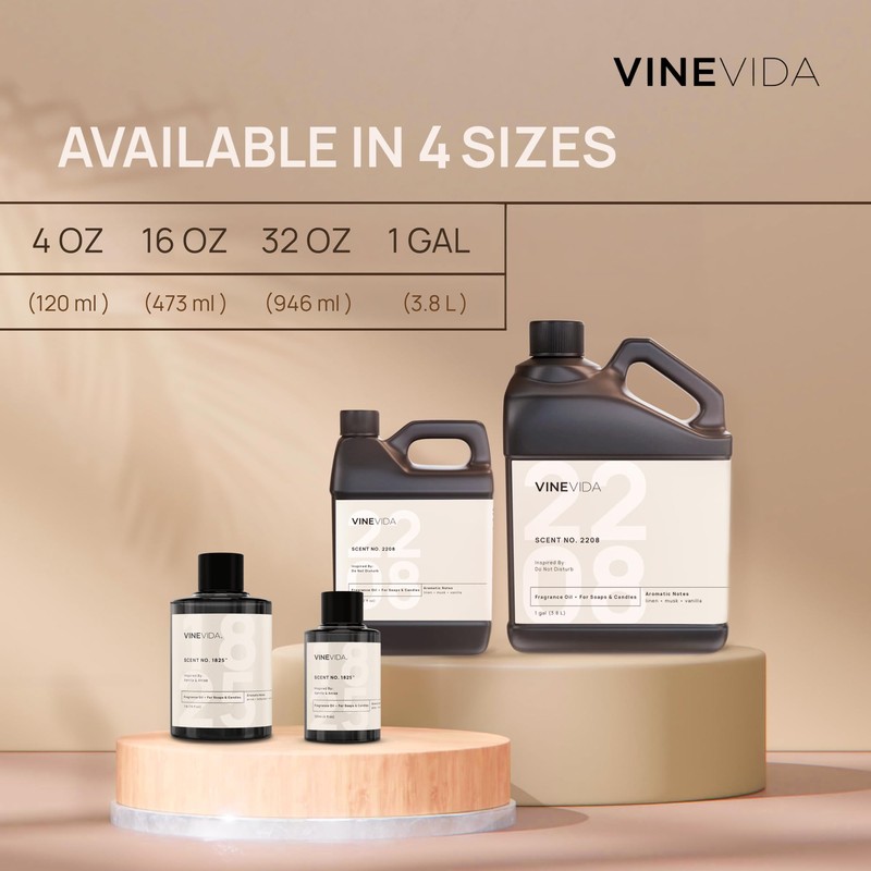 VINEVIDA [4 Fl Oz] Spa Retreat Fragrance Oil for Cold