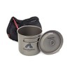 Gaobabu Titanium Pot SOLO1100 (Lid and Thick Mesh Bag)