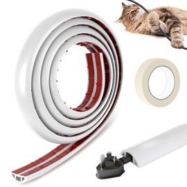 Nokitobu Wire Cover, Mall, Floor Cord Cover, Cable Cover, For Floors, Wire Hiding, Cord Cover, Cord Protector, Wire Mall, Cable Protector, Double Sided Tape Included, Masking Tape, Suitable for Home