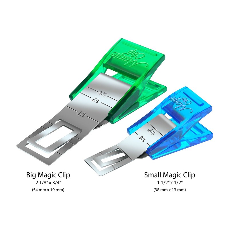 Taylor Seville Small Magic Clip Sewing and Quilting Clips 12-pc