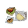Kirax Burger Bags, 12-12, Plain, 100 Count