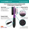 Hartz Grooming Supplies, Groomers Best Combo Brush for Dogs and