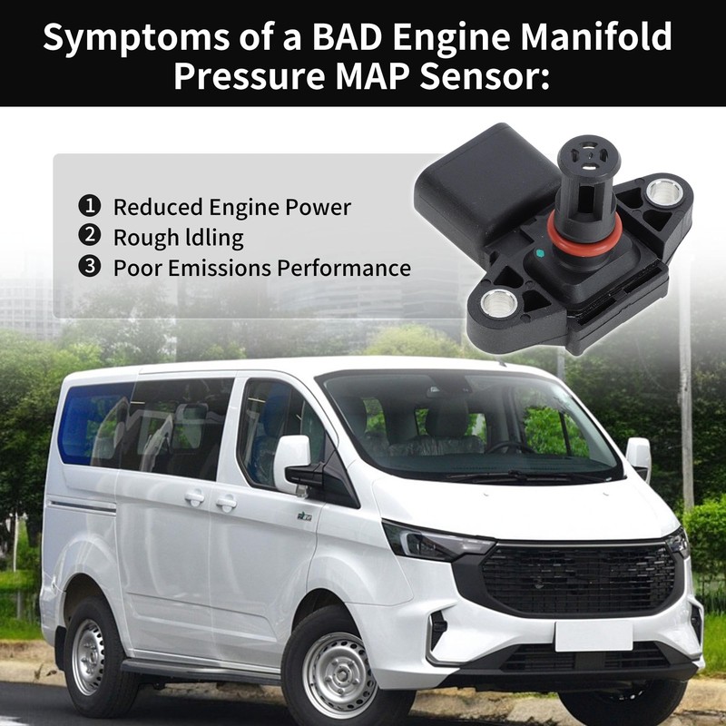 X AUTOHAUX No.AA5Z-9F479-C Engine Manifold Absolute Pressure MAP Sensor for