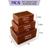 PCS Wooden Pet Urn Tree of Life Dog Urn for