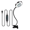10X LED Magnifying Glass Desk Lamp with Clamp, 3 Color
