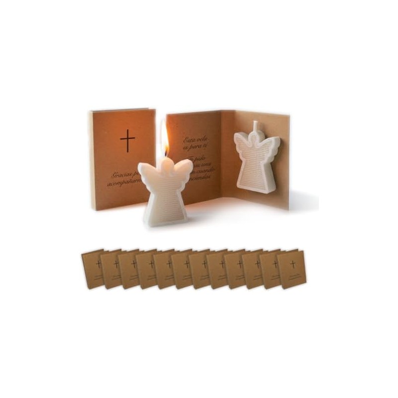 12 Mini Recuerdos Velas Aromáticas Bautizo Boda Primera Comunion Novenario