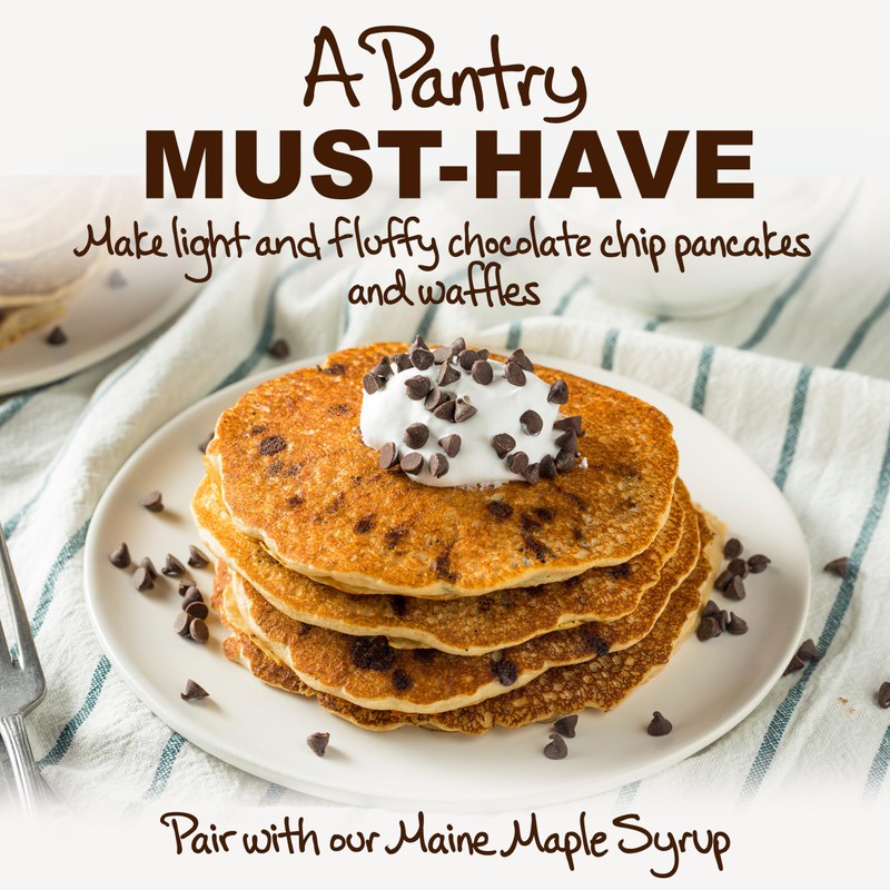 Stonewall Kitchen Chocolate Chip Pancake & Waffle Mix, 16 Ounces