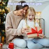 PESLNG Secret Diary Girl with Lock, Plush Notebook with Padlock,