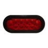 Jammy J-66-RK 6" Oval Red LED Stop Tail Turn Light