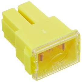 Bussmann FLF-60 Female Terminal Fusible Link (Automotive - 60 A (Yellow)), 1 Pack