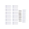 12Pcs Wall Mount Standoff Screw Stainless Steel Mounting Screw for