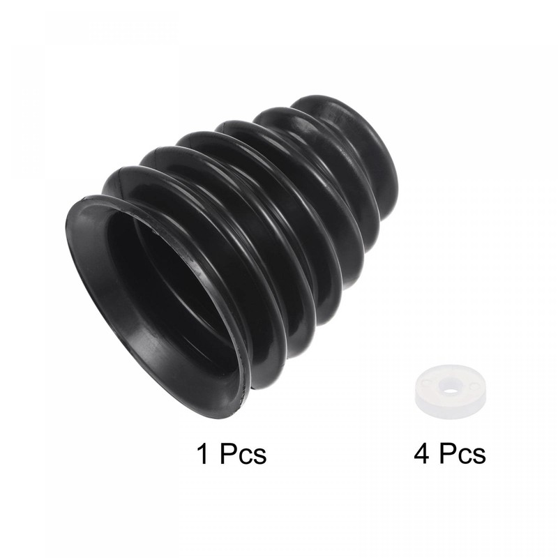 sourcing map Rubber Drill Dust Cover Collector, for Electric Hammer