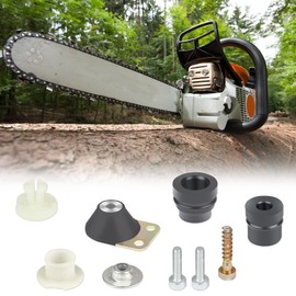 LALAGO 9-Piece Vibration Damper Set, Rubber Buffer Ring Buffer for Stihl 026 024 MS240 MS260 Chainsaw Buffer Replacement Parts, Vibration Rubber Anti-Vibration Damper Set, Buffer Holder Replacement