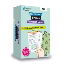 Pearson REVISE AQA GCSE French: Revision Cards incl. online revision and audio - for 2025 exams