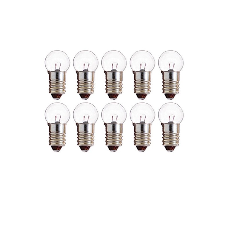 10 PACK Eiko - 502 Miniature Light Bulbs