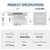 Jinhong Bathroom Fan Ceiling Mount Exhaust Ventilation Fan Ceiling Exhaust