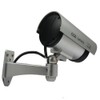 IR1100 Outdoor Brown Security Camera Camera CCTV Dummy With Flashing