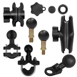 MOXI Motorcycle Phone Mount Anti-theft Ball Mount Socket Accessories Collection / MOXI 오토바이 핸드폰 거치대 도난방지 볼마운트 소켓 부속품 모음전