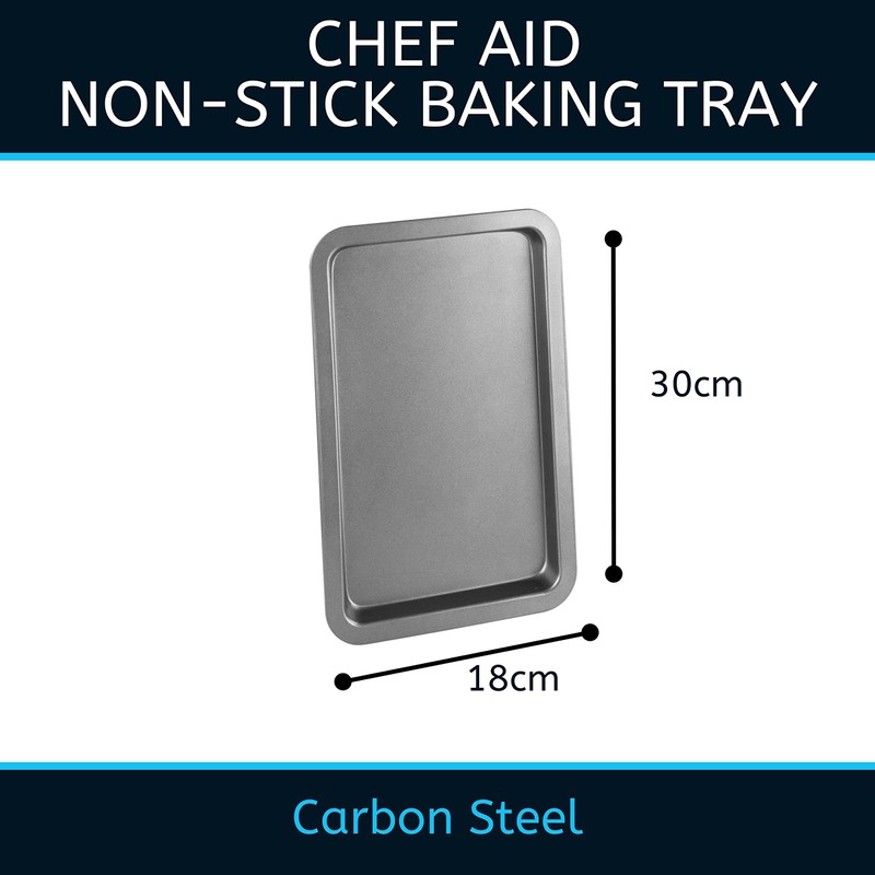 Chef Aid Non-stick Carbon Steel Baking Tray, durable non stick
