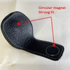 Aswalling Billiards Chalk Holder Pocket Leather Chalk Holder with Clip