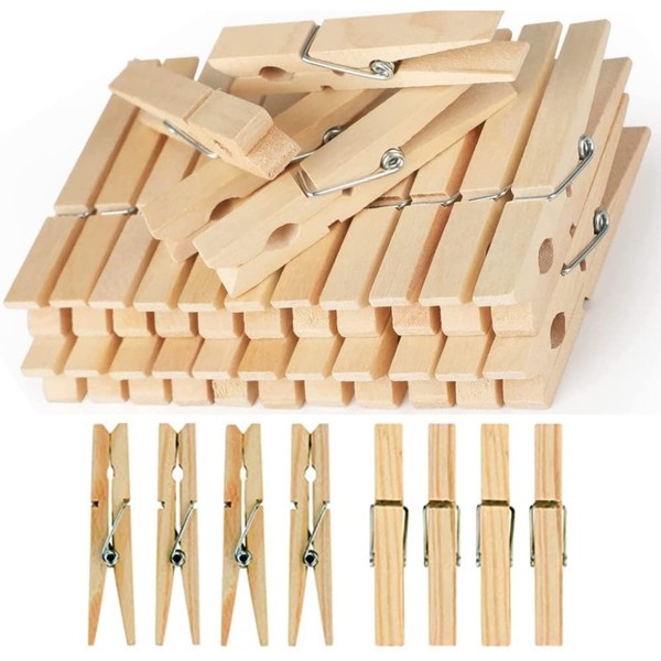 Hardwood Clothes Pegs Wooden Clothe Clips Peg 100% Biodegradable and