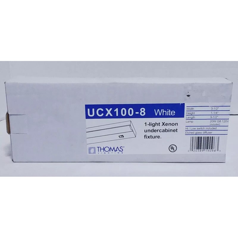 Thomas Lighting 1 Light Xenon Under the Cabinet Fixture NIB