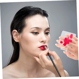 OHPHCALL Custom Mixing Palette for Foundations Acrylic Makeup Mixing Tray Stainless Steel Spatul