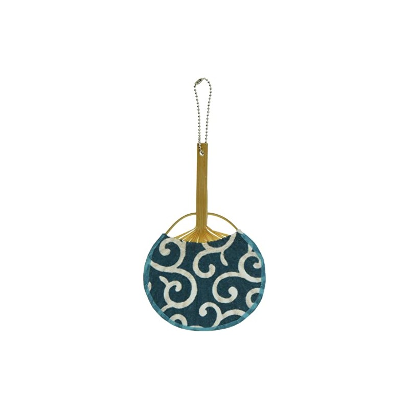 MIE 団扇 [Unisex] of beans utiwa Strap Arabesque