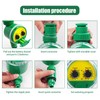 SULIVES Garden Irrigation Timer, Automatic Electronic Hose Watering Timer, Programmable