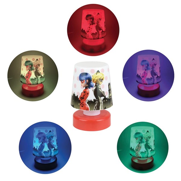 Fun House 713509 Miraculous Ladybug Night Light, Height 11.5 x