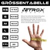 NetroxSports® Training Gloves with Wrist Bandage for Strength Training, Bodybuilding