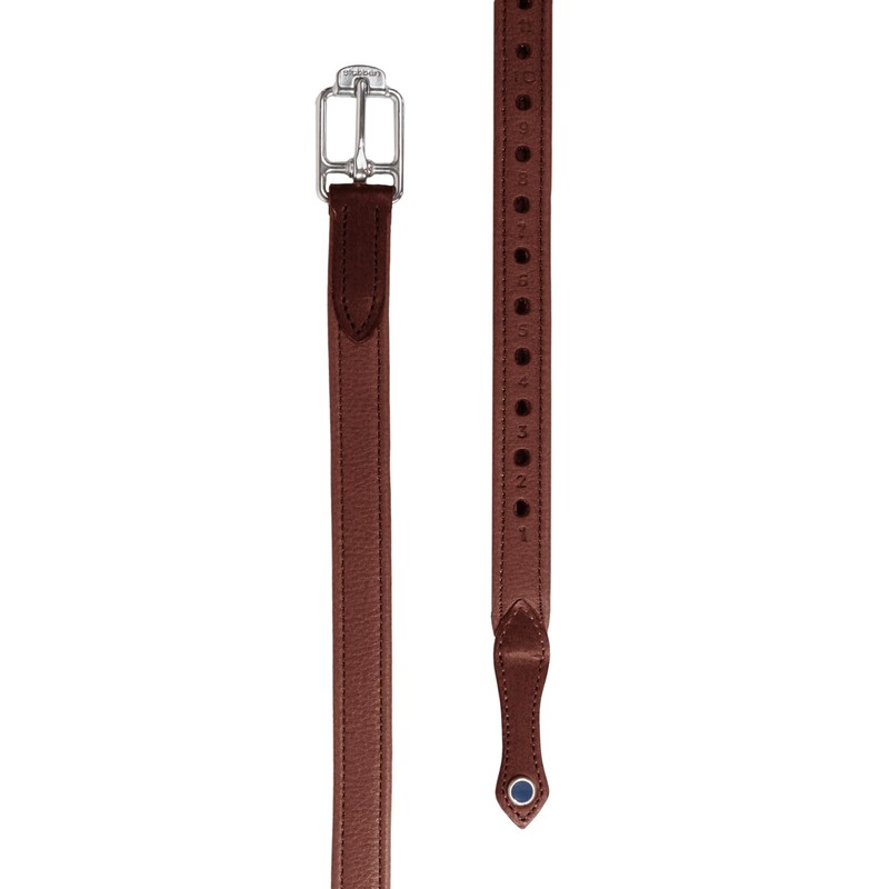Stübben Stirrup leathers de Luxe - black - 57"·145cm ·