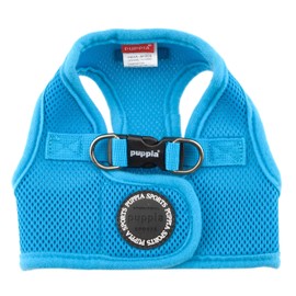 PUPPIA International Harness Soft B Vest, X-Small, Sky Blue