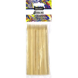 DecoArt Water Marbling Sticks 20/Pkg-