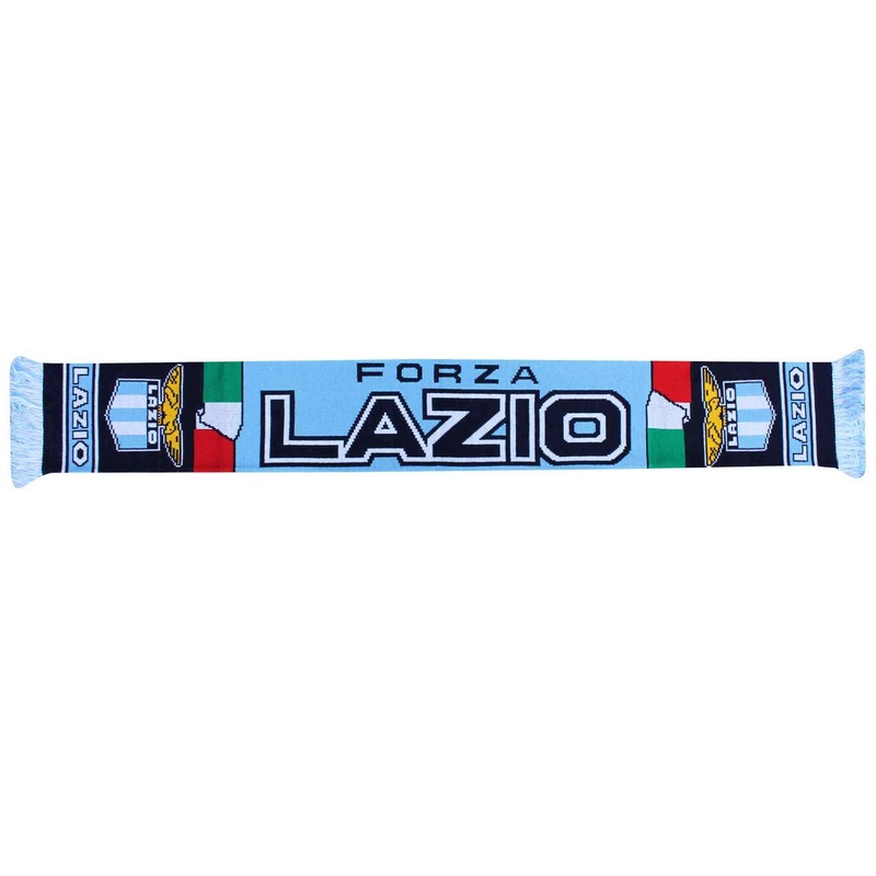 SS Lazio (Serie A) Football Crest Scarf (100% Acrylic)