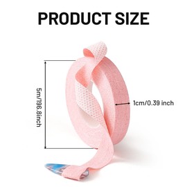 5 Pcs Moldable Thimble Tape for Hand Sewing, Latex-Free Finger Protector with Scissors