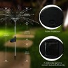 FOOING 4 Pcs Solar Garden Lights Solar Firework Lights, 480