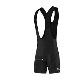 Swift Wear Men's Cycling Bib Shorts Padded Cycle Tights Mesh Straps Breathable Quick Dry Summer Bike Bicycle MTB Race Fit Bottoms (UK, Alpha, L, Regular, Regular, Black)