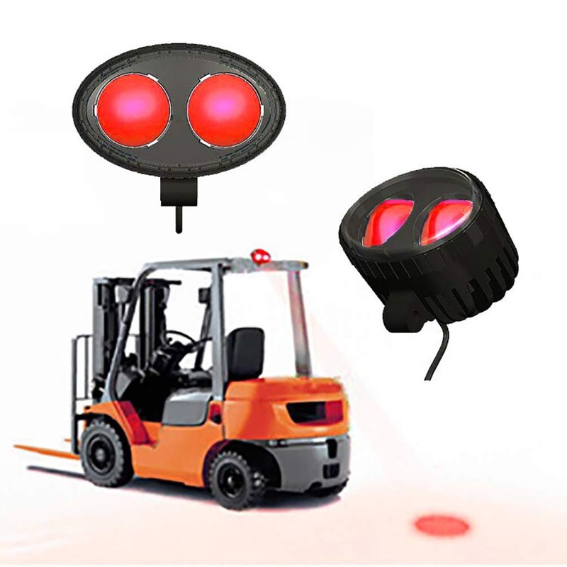 Fuguang LED Forklift Safety Light 8W Red Spot Light Warehouse