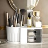Cosmetic Organizer Box | Rotatable Cosmetic Organizer Makeup Box,Large Pen