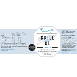 Naturafit Krill Oil Capsules, Pack of 150 Capsules
