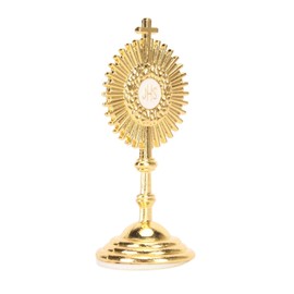 Catholic Table Decoration, Christian Communion Statue Ornament Stable Base Alloy for Car for Home for Religious Party