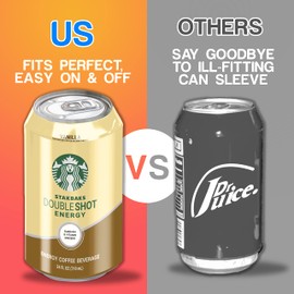 Skywin-Silicone Can Cover-12oz (355ml) Can Sleeve, Silicone Can Sleeve, Hides Can by Disguising it as a Can of Soda (2)