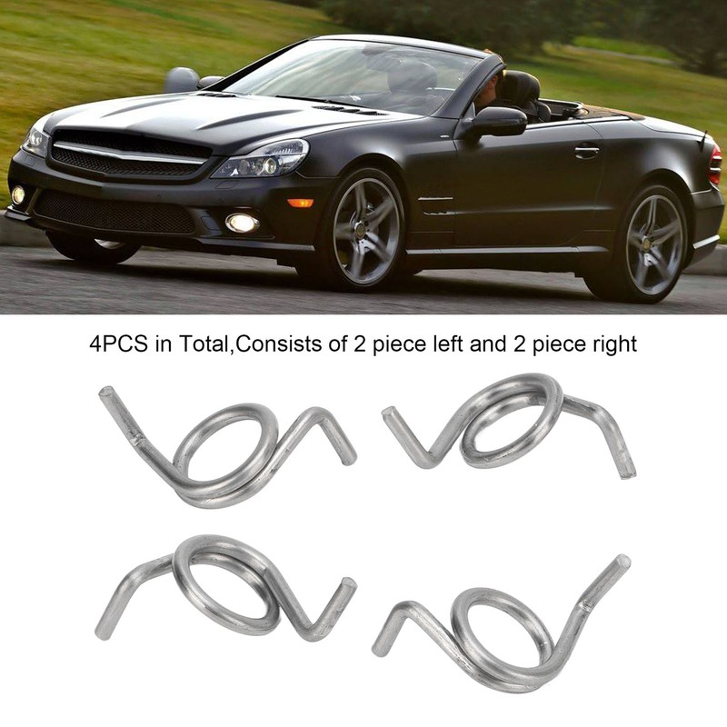 4PCS Car Door Lock Actuator Repair Springs Left Right Replacement