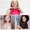 Yoyuspy Blue Bow Temporary Tattoos - 200+ Blue Coquete Birthday