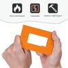 Bright/Light Orange 1 Gang Decorator Light Switch Cover Single GFCI/Rocker
